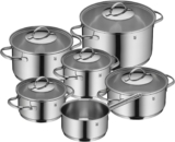 WMF Aparto Vorteils Topfset Induktion (6-teilig) für 129,99 Euro